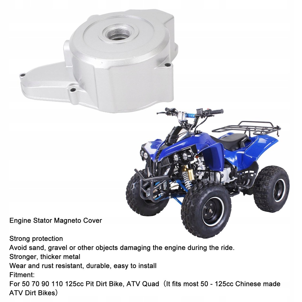 фото №8, Захист magneto stojana двигуна металева бічна захист