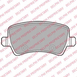 фото №2, Тормозные диски тормозные колодки задняя delphi volvo v60 i d3 / d4