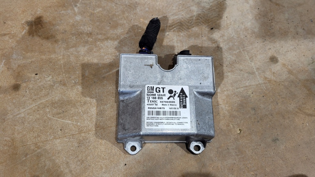 фото №1, Модуль подушок подушка безпеки opel astra h 1,7 13188855