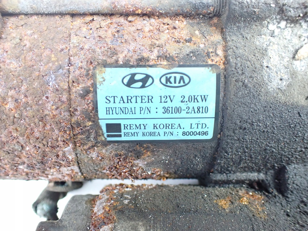 фото №9, Стартер hyundai i40 1.7 crdi kombi 36100-2a810