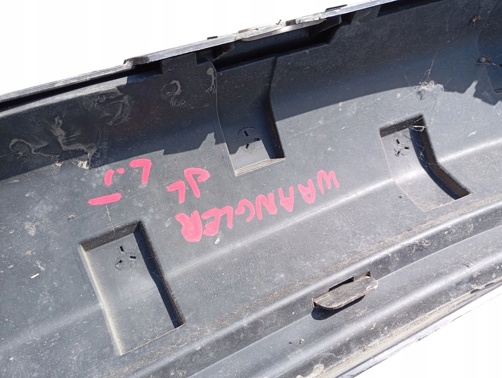 фото №7, Расширитель крыла левый задняя jeep wrangler jl sahara оригинальный номер 6ad79trmab