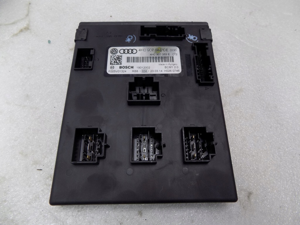 фото №10, Audi a6 c7 4g 2.0 tdi cgl набор стартовый бортовой компьютер блок управления ключ счетчик