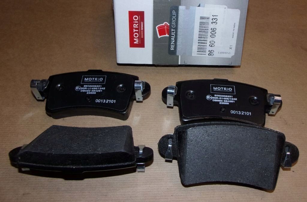 фото №1, Тормозные колодки ham.r master ii 1.9/2.5/2.8dci ty 8660006331