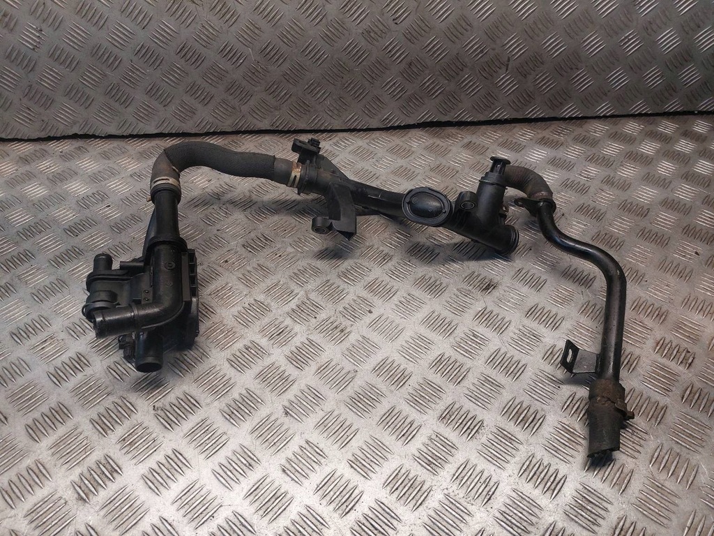 фото №1, Корпус термостата + магистраль wody citroen berlingo ii 1.6 hdi