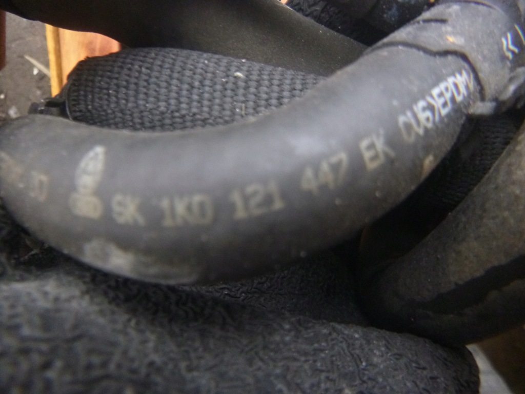 фото №2, Skoda rapid 1.2 tsi трубы wody 1k0122063