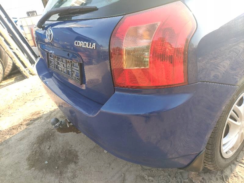 фото №6, Kompletny задня кришка багажника бампер лампи corolla e12 8q4