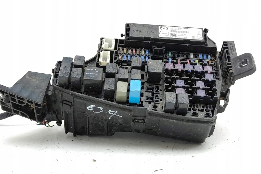 фото №8, Коробка предохранителей mazda cx-5 ke, gh kd45675x0c 2.2l дизель 129kw