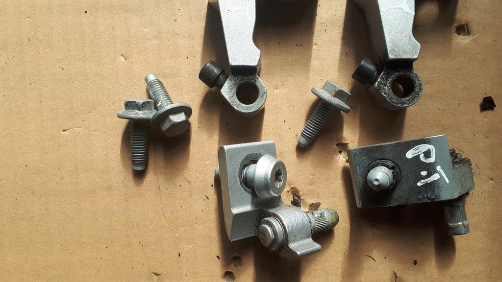 фото №4, A6 c7 4g петля дверь петли правый задняя lx7w 2x