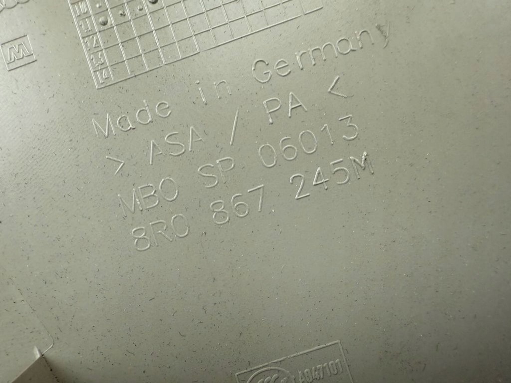 фото №13, Audi q5 sq5 2011 защита верхний стойка / d