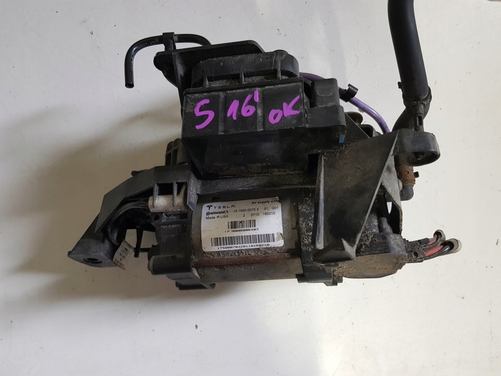 фото №4, Tesla s компрессор подвеска