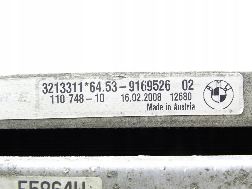 Комплект радиатор радиатор воды интеркулер bmw 1 e87 2.0 d 781025801 Цена