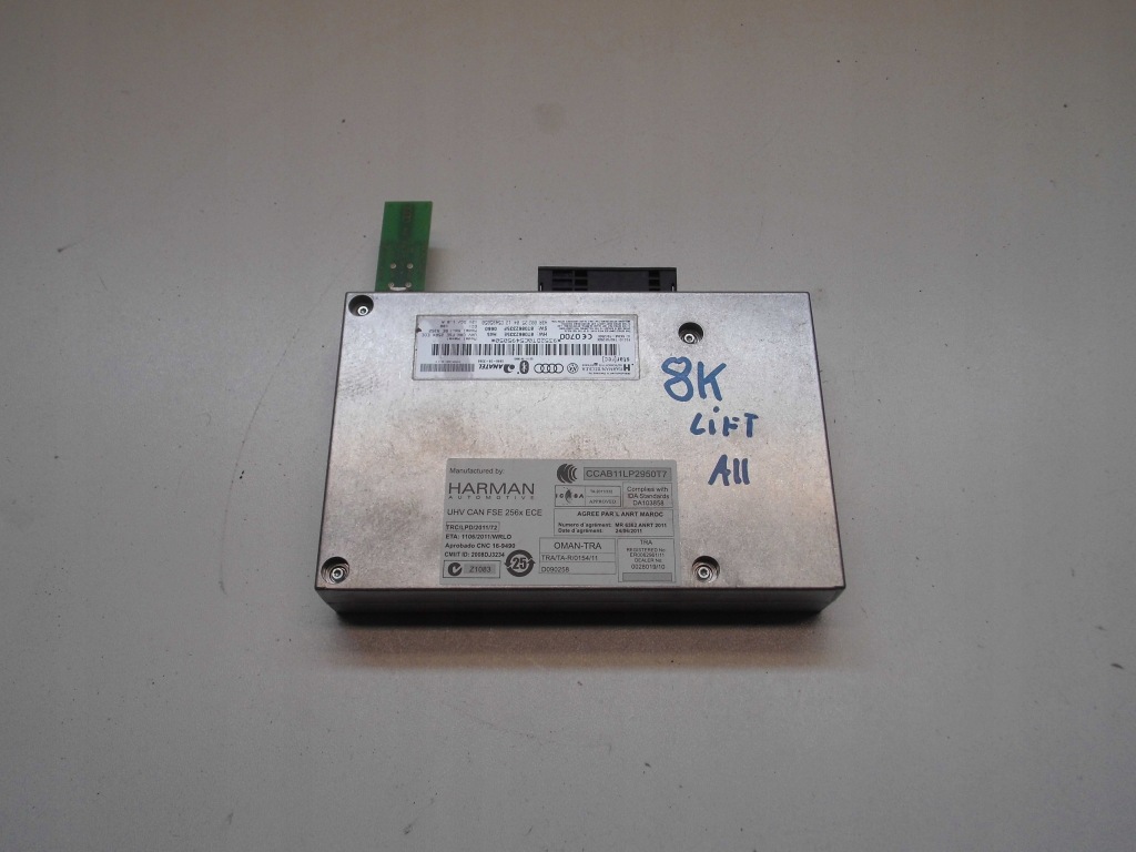 фото №1, Модуль bluetooth 8t0862335e a4 b8 lift a5 8t q5 8r