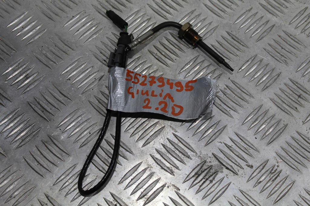 фото №1, Датчик температуры выхлопных газов giulia veloce 55279495