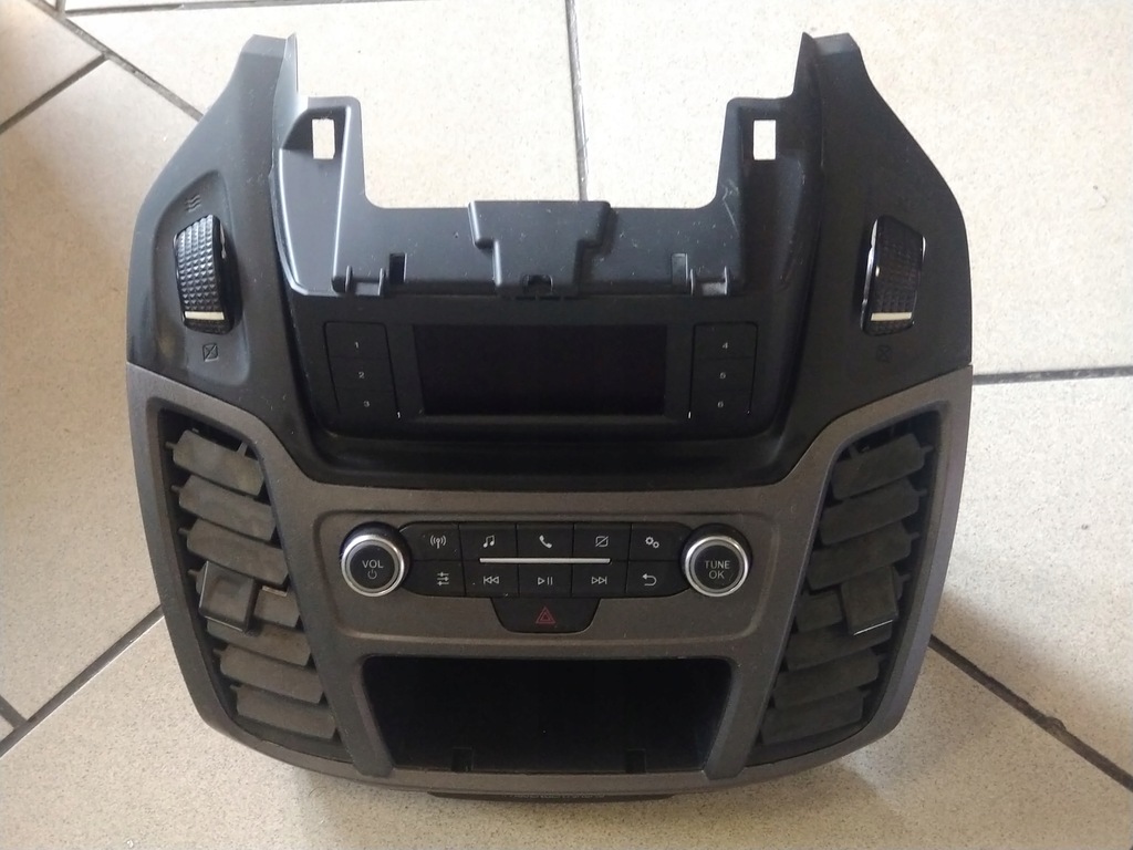 фото №1, Консоль центральная радио навигация ford transit connect mk2 fl 18-