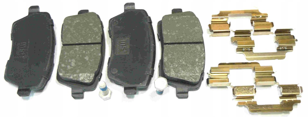 фото №1, Тормозные колодки do renault zoe thalia modus megane captur