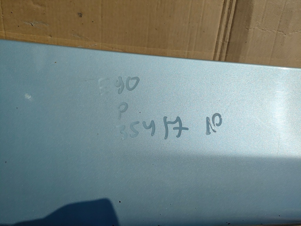 фото №8, Bmw e90 молдинг поріг права titansilber