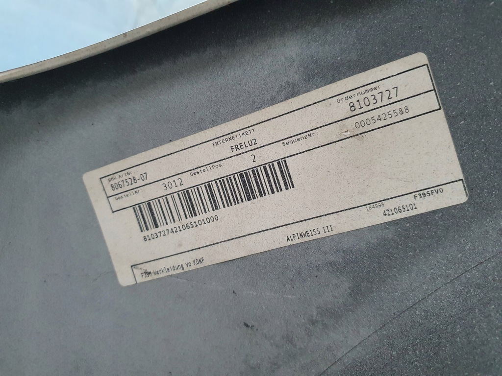 фото №11, Бампер bmw x2 f39 m-pakiet перед передній