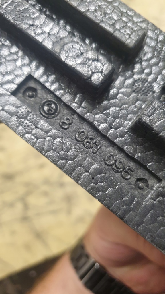 Bmw x3 g01 m-pakiet lci абсорбер zdezrzak перед 8081095 Оригинал