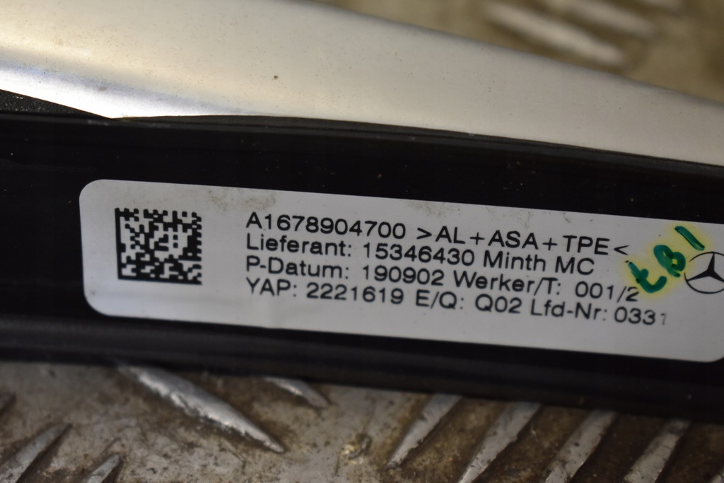 фото №6, Idealne рейлинги кровельные mercedes gle w167 suv 1