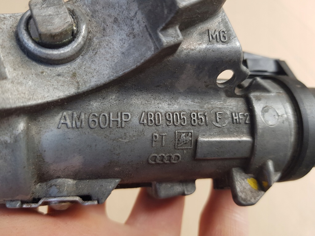 фото №12, Замок зажигания + ключ audi a4 b6 / a6 c5 / a3 8l / tt 8n 4b0905851f sprawdzona