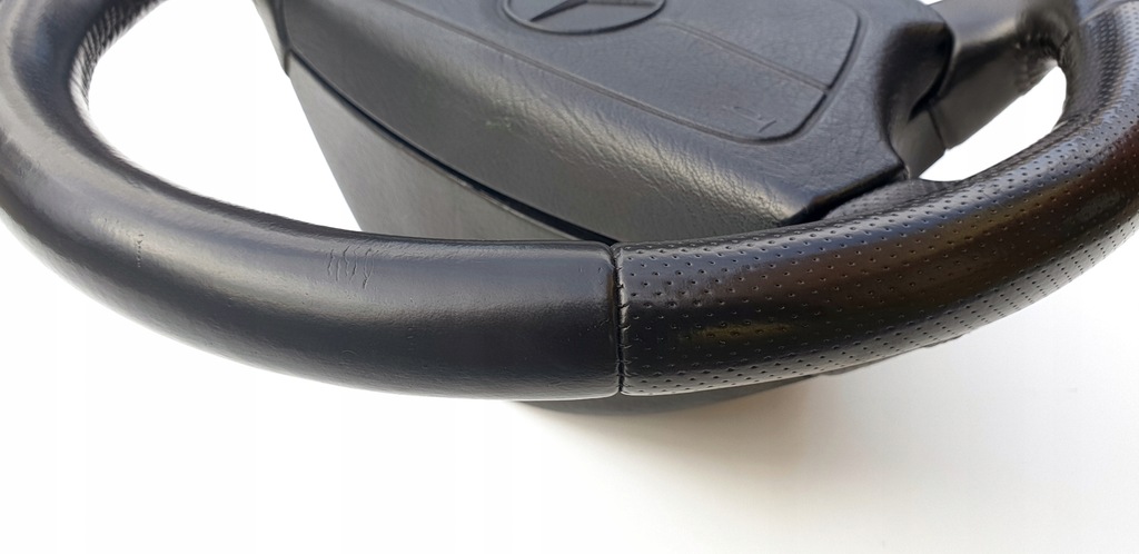 фото №8, Mercedes w210 повітропровід шкіряний шкіра sport подушка безпеки подушка аксесуарна