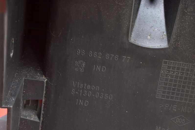 фото №13, Туннель средний подлокотник 9670593077 peugeot 5008 1 i 09-13