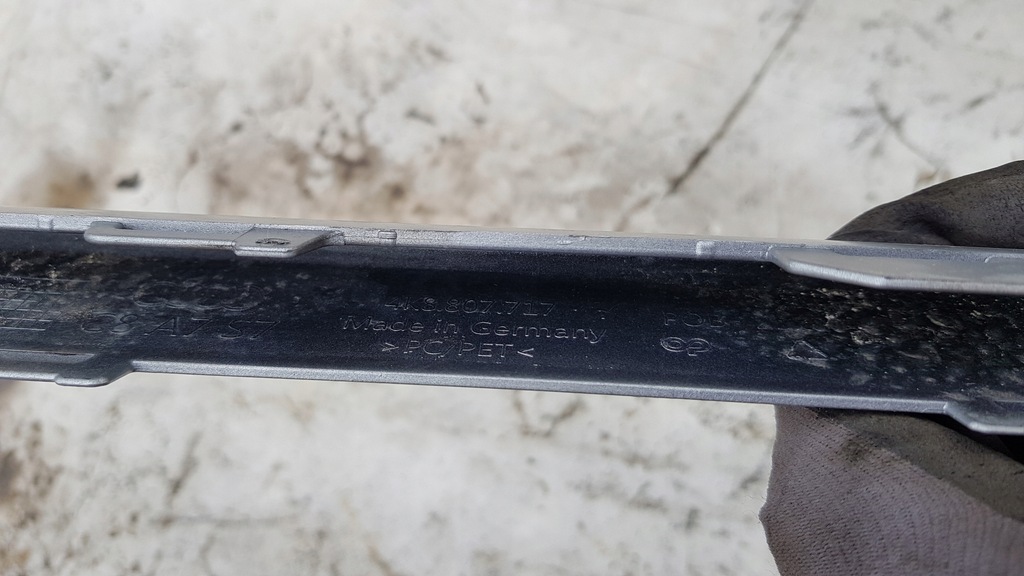 фото №10, Спойлер накладка-спойлер бампера перед audi a7 s7