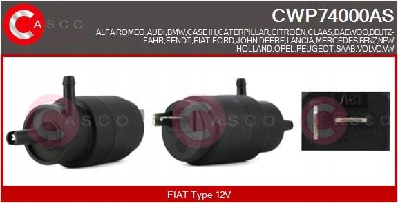 фото №2, Помпа распылителя cwp74000as casco alfa romeo