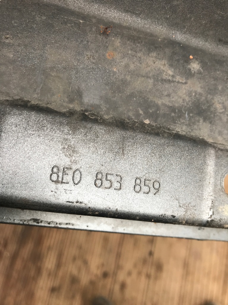 фото №6, Молдинг порог левая audi a4 b6 8e0853859