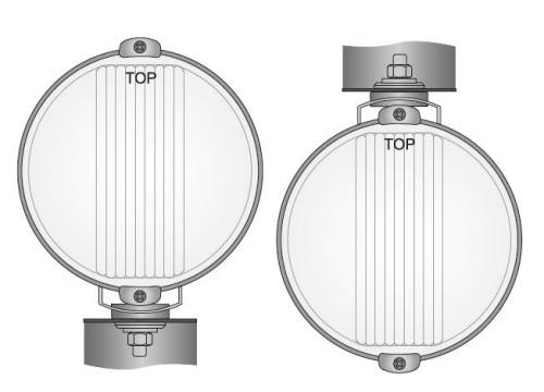 Протитуманна фара drogowy круглий решітка x2 fi 152 wesem Недорого