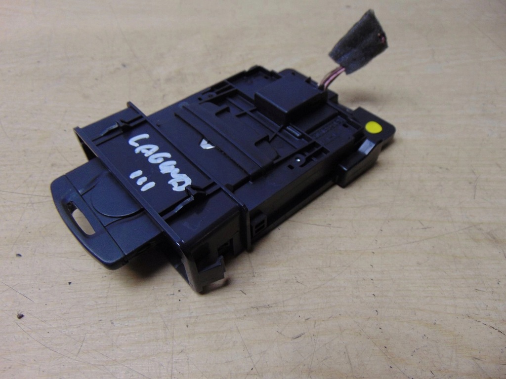 фото №3, Замок запалювання зчитувач карта renault laguna iii