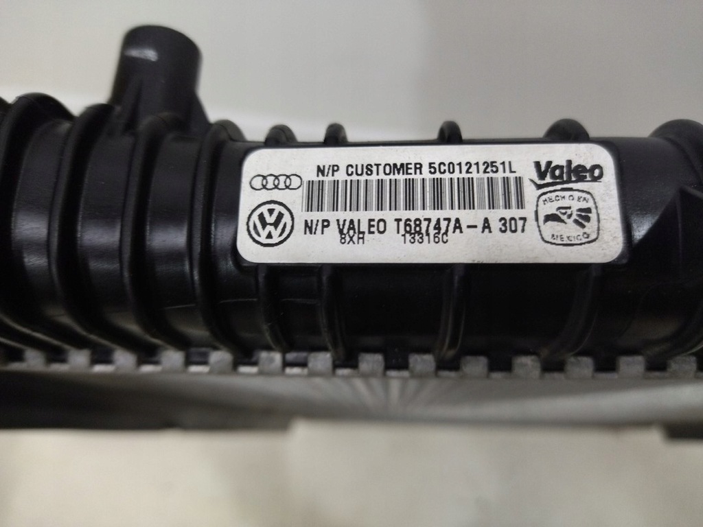 фото №9, 5c0121251l оригинальная радиатор wody vw jetta vw passat b8 2015+ vw beetle