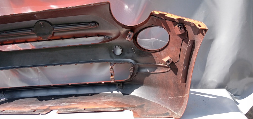 фото №11, Fiat 500 lift 14- бампер перед передний