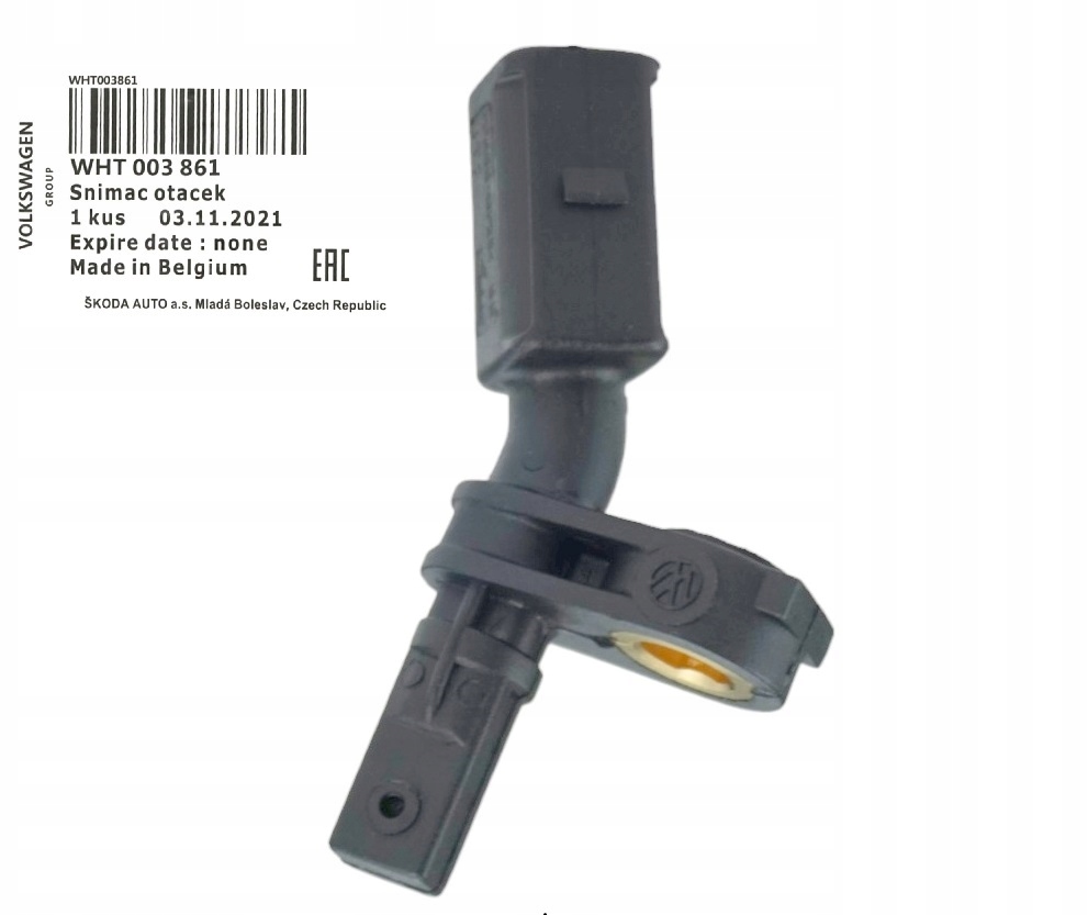 фото №12, Оригінальний номер vag wht003861 датчик abs перед лівий оригінал