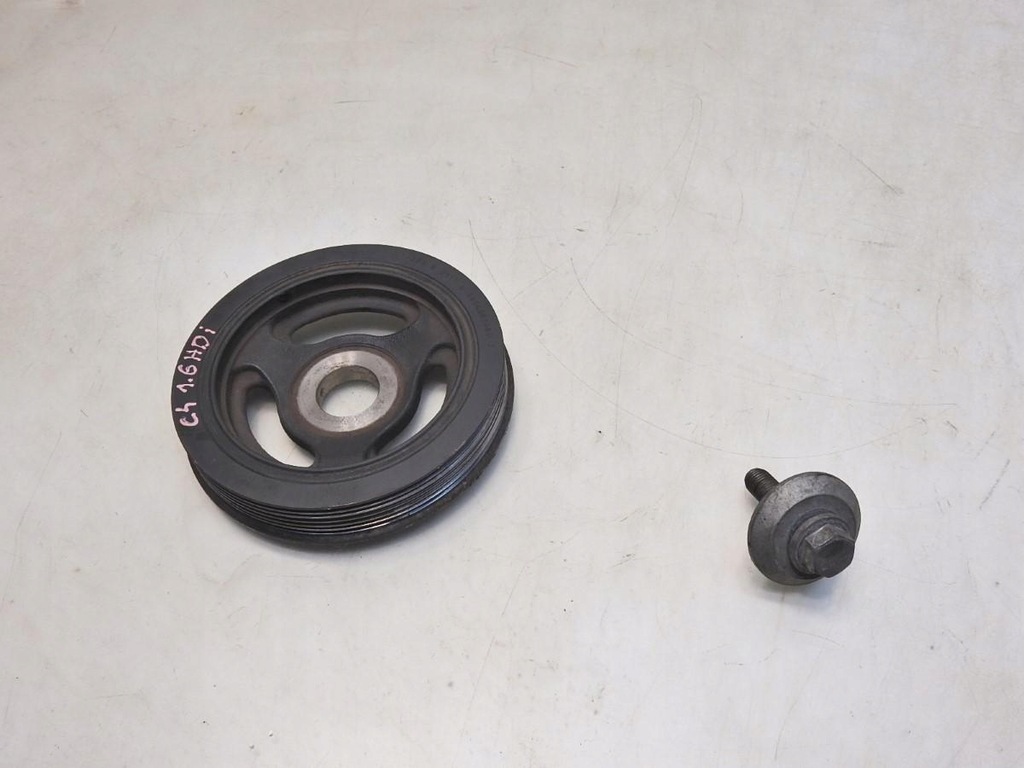 фото №6, Шків колінчастого вала citroen c4 i 1.6 hdi 9654961080