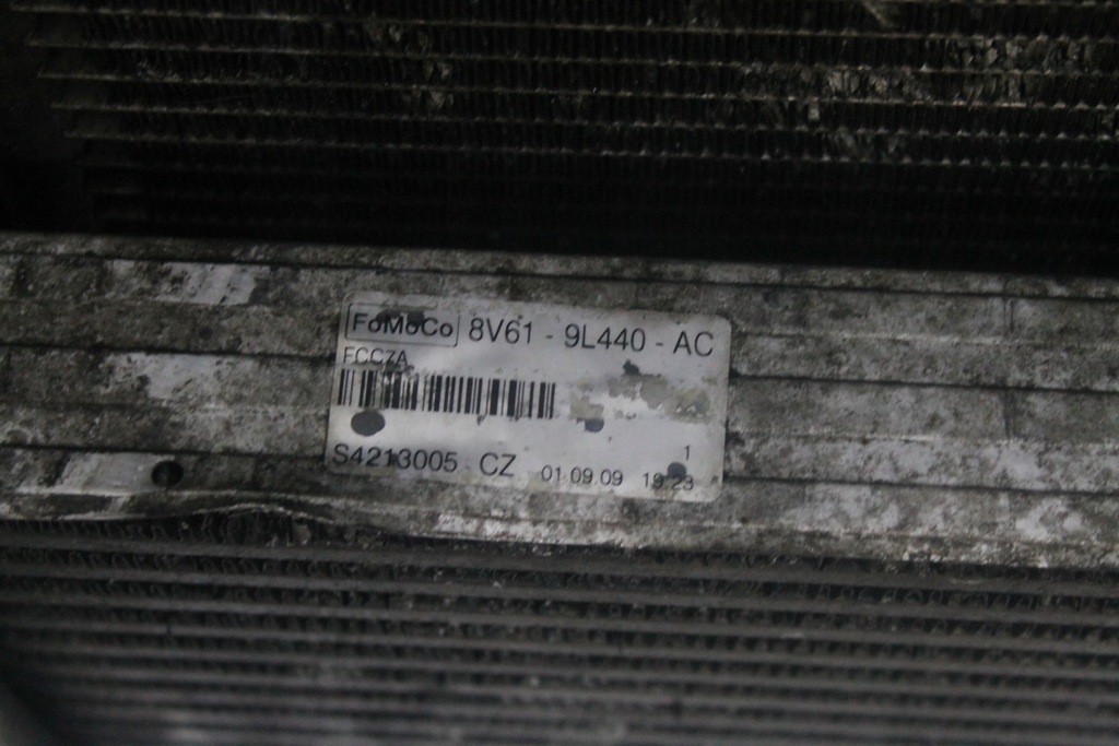 фото №5, Ford focus mk2 lift 1.6 tdci комплект радіатор вентилятор