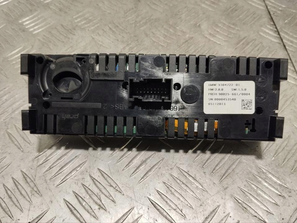 фото №6, Bmw 7 f01 f02 f03 f04 2014 панель кондиционера 9304722