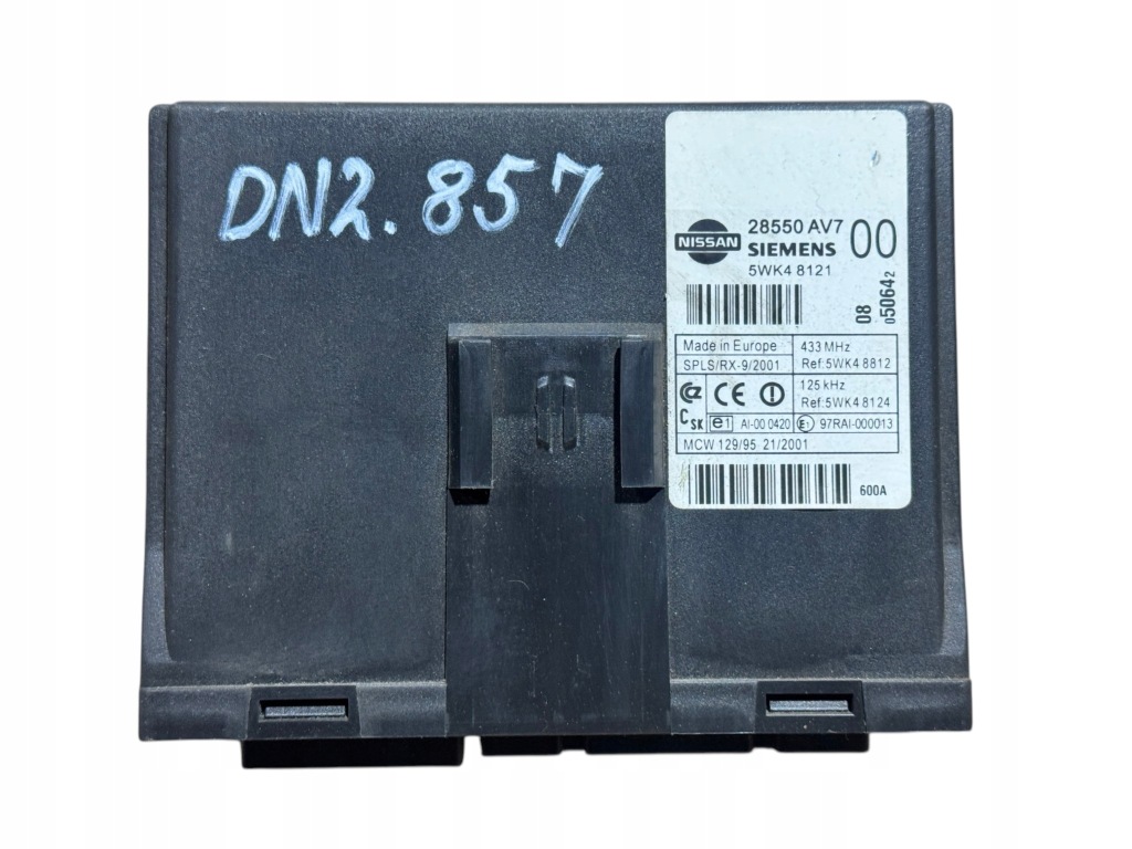 фото №1, Блок керування модуль комфорту nissan primera p12 28550-av700