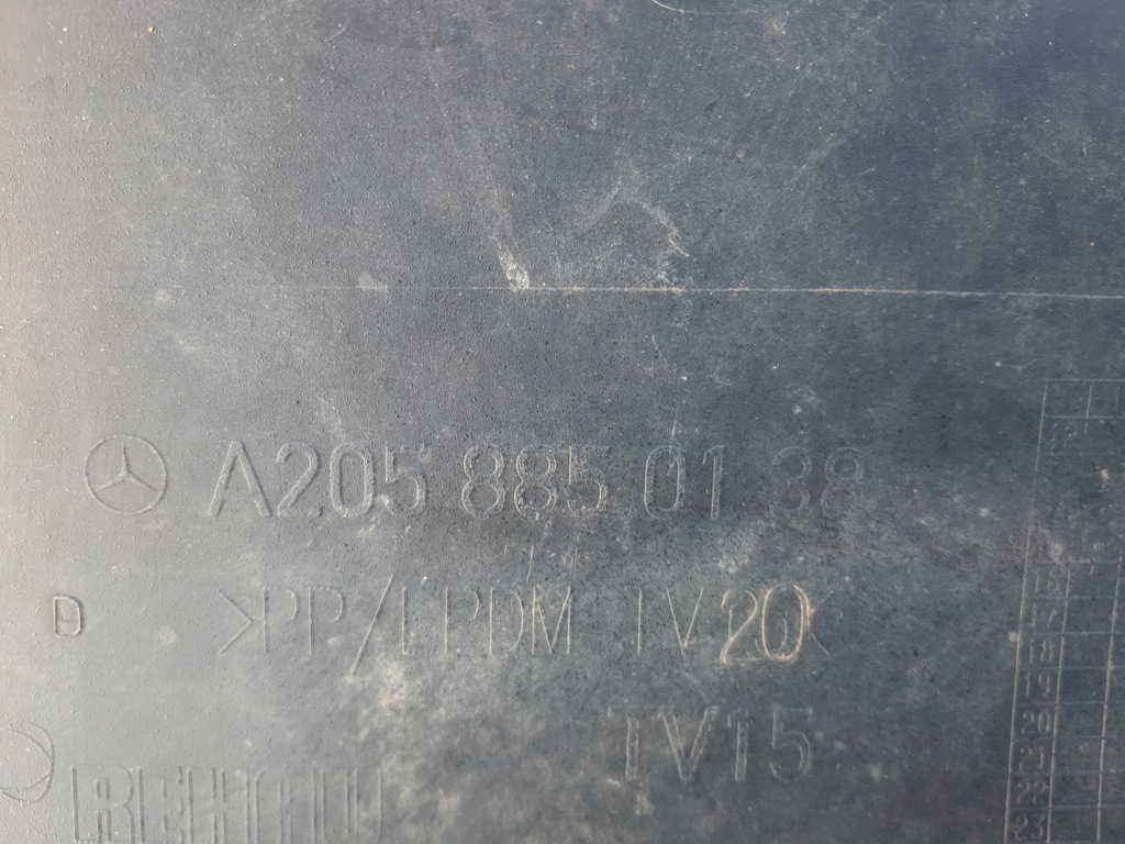 фото №14, Бампер задняя mercedes c-klasa w205 sedan 2058850138