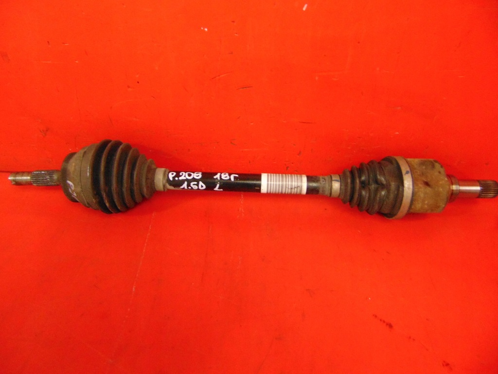 фото №1, Peugeot 208 1.5 blue hdi citroen приводной вал левая перед