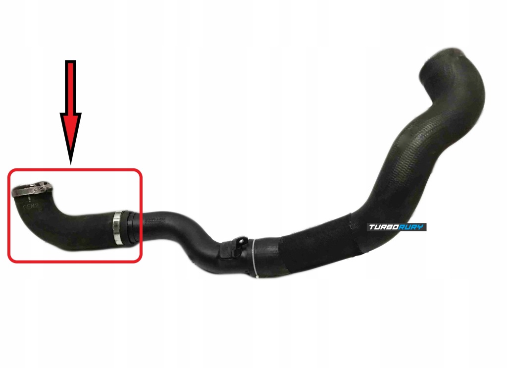 Шланг труба пабтрубок  turbo land rover range rover sport 3.0 tdv6 lr062410 Недорого