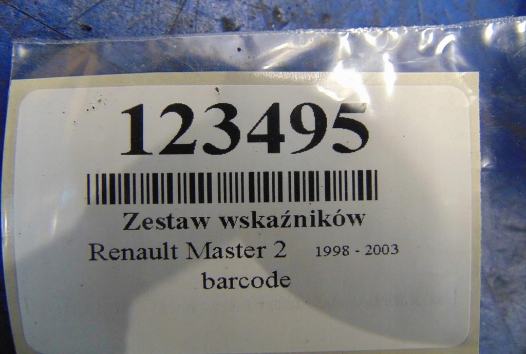 фото №7, Renault master ii 2.2dci лічильник 8200032765