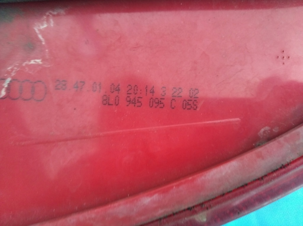 фото №8, Audi a3 8l lift лампа лампы задняя 8l0945095c