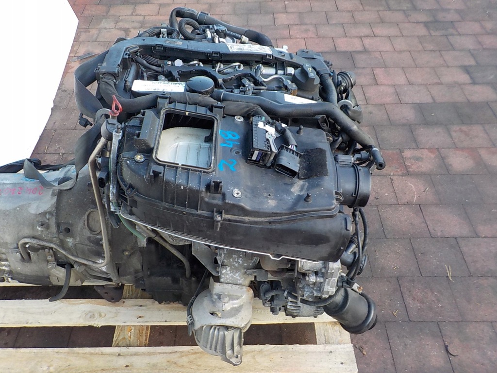 фото №7, Mercedes w204 2.2 cdi 136km двигатель 651913 kompletny film