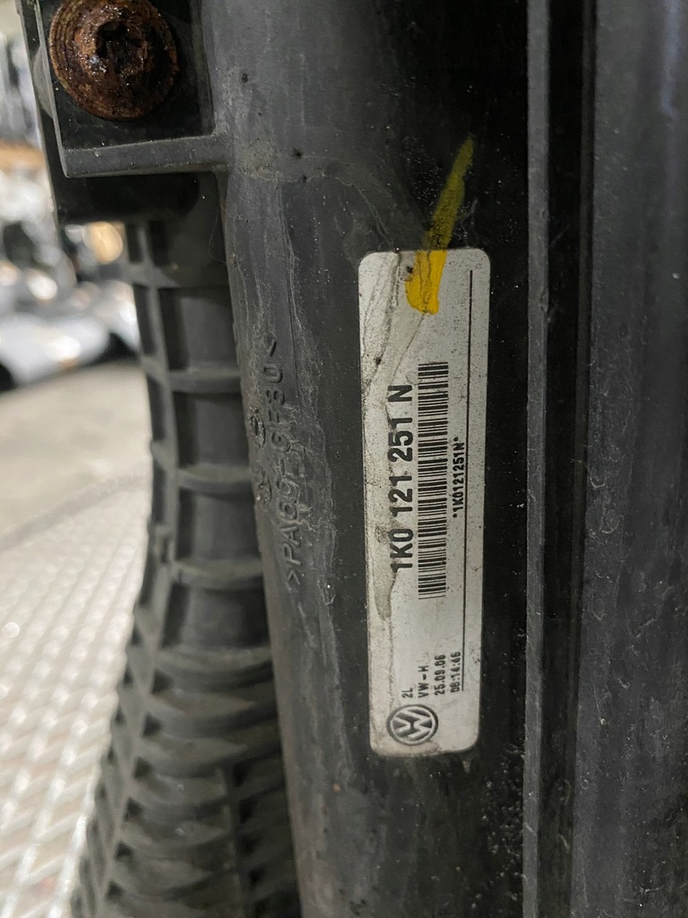 фото №4, 91 audi a3 2.0tdi комплект радиатор радиатор