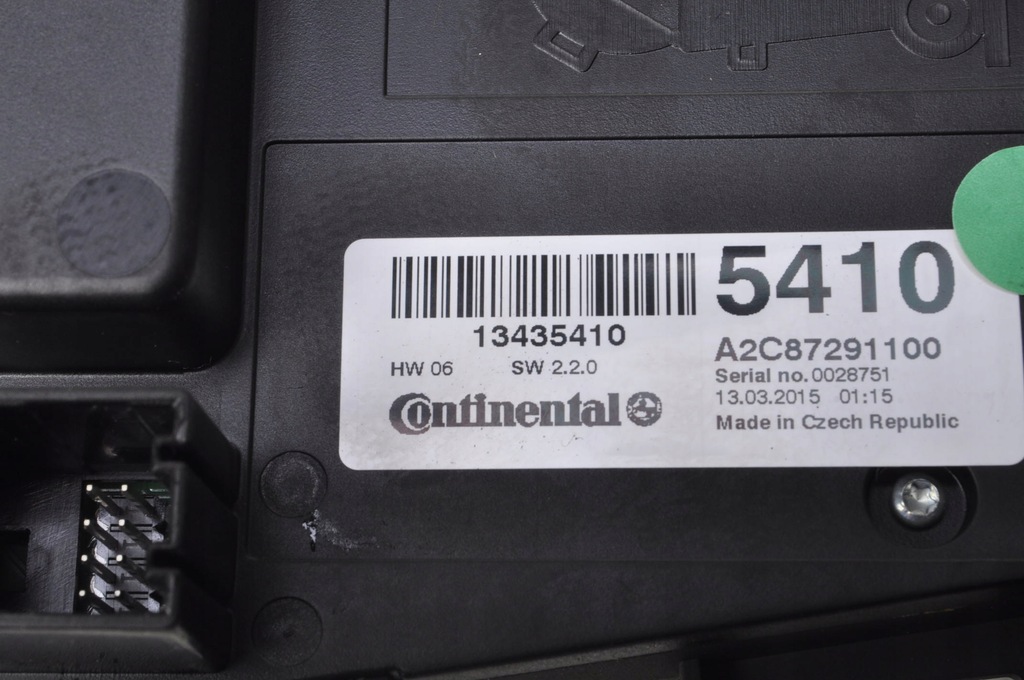 фото №9, Opel zafira c iii панель радіо радіо 13435410