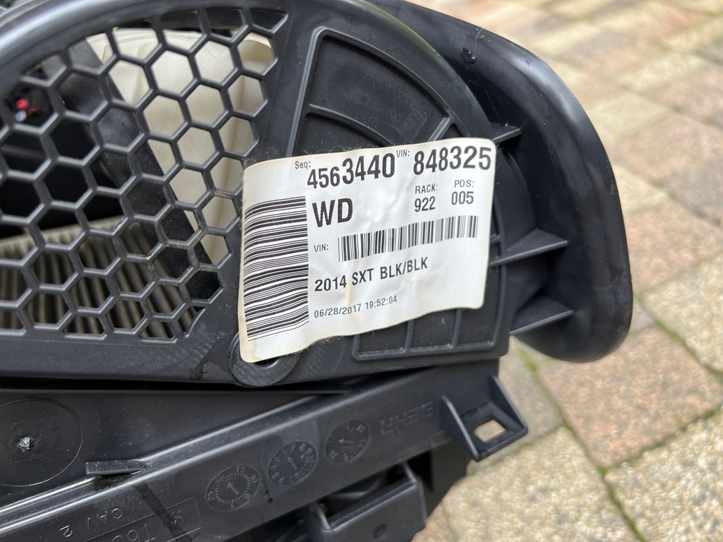 фото №6, Каркас панели отопитель перед dodge durango 2017r