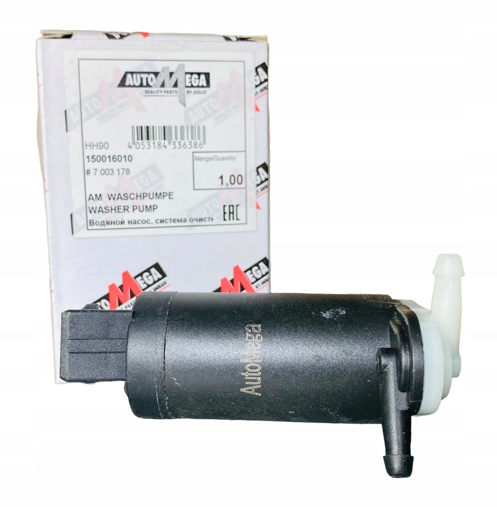 фото №8, Automega 150016010 насос жидкость распылителя, омыватель фары передние