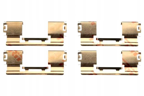 фото №1, Trw набор монтажный тормозных колодок chevrolet aveo hatchb