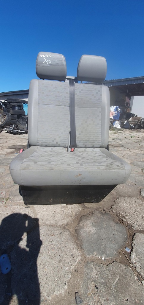 фото №1, Сиденье заднее сиденье лавка пассажира anglik volkswagen transporter t5